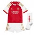 Arsenal Martin Odegaard #8 Domaci Dres za djecu 2023-24 Kratak Rukav (+ Kratke hlače)